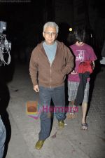 Naseruddin Shah at Dhobi ghat Screening in Ketnav, Mumbai on 20th an 2011 (2).JPG